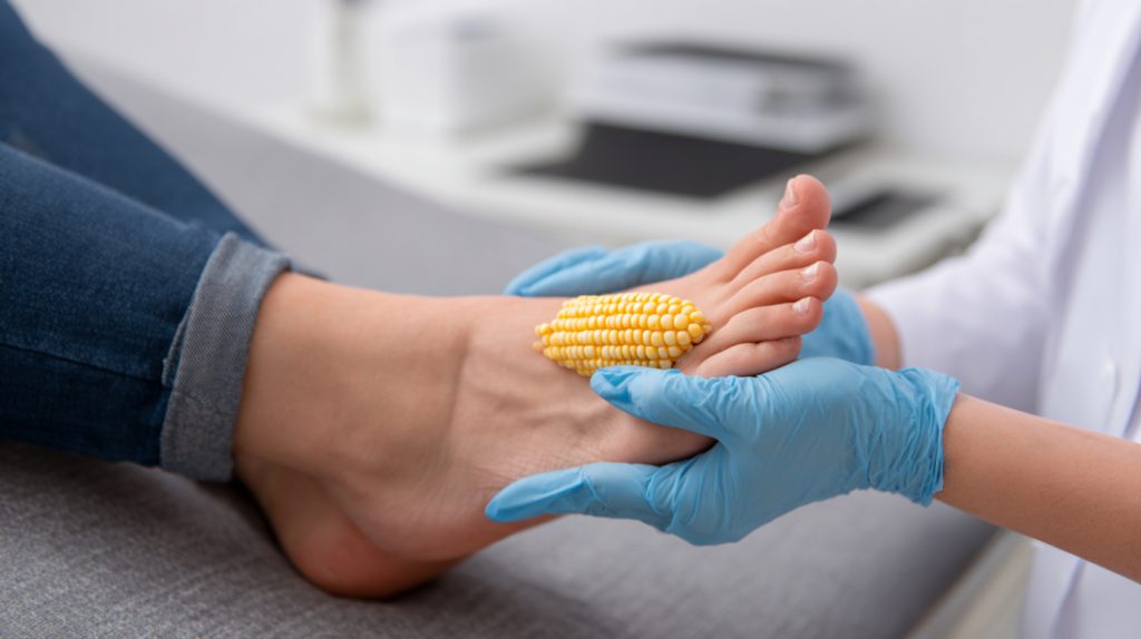 soft corn treatment